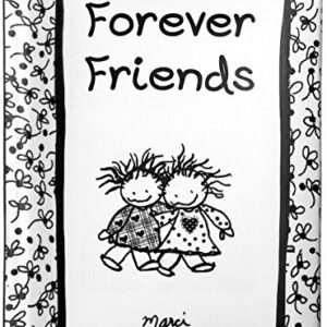 Blue Mountain Arts Mini Book (Forever Friends)—Friendship Gift for Christmas, Birthday, or Just Because, by Marci & the Children of the Inner Light, 4 x 3 inches