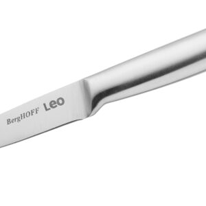 Berghoff Legacy Stainless Steel Paring Knife 3.5", Sharp Blade, Ergonomic Hollow Handle, Cutting Slicing Peeling Fruit Vegetable Fish, Seamless Construction