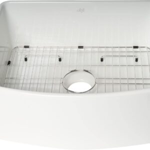 ALFI brand ABFC2420-W Kitchen Sink, White