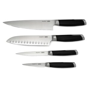 Berghoff Graphite Paring Knife 3.5", Stainless Steel Sharp Blade, Soft-touch Handle, Cutting Slicing Peeling Fruit Vegetable Fish, Well Balanced