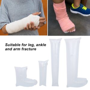 Tomotato Air Splint Kits, Inflatable Fracture Splint Inflatable Fracture Support Injury Stabilizer for Ankle Leg Arm for Home Outdoor Emergency Use