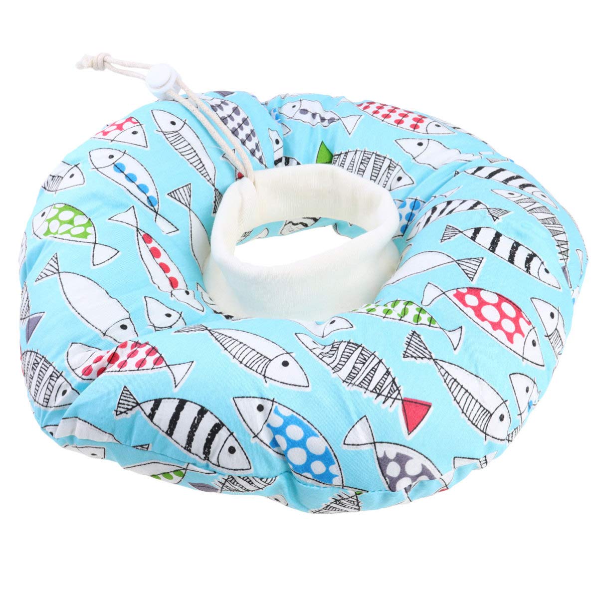 Balacoo Pet Recovery Collar Cat Recovery Collar Cat Cone Collar Cat Cones After Surgery Fish Pattern Soft