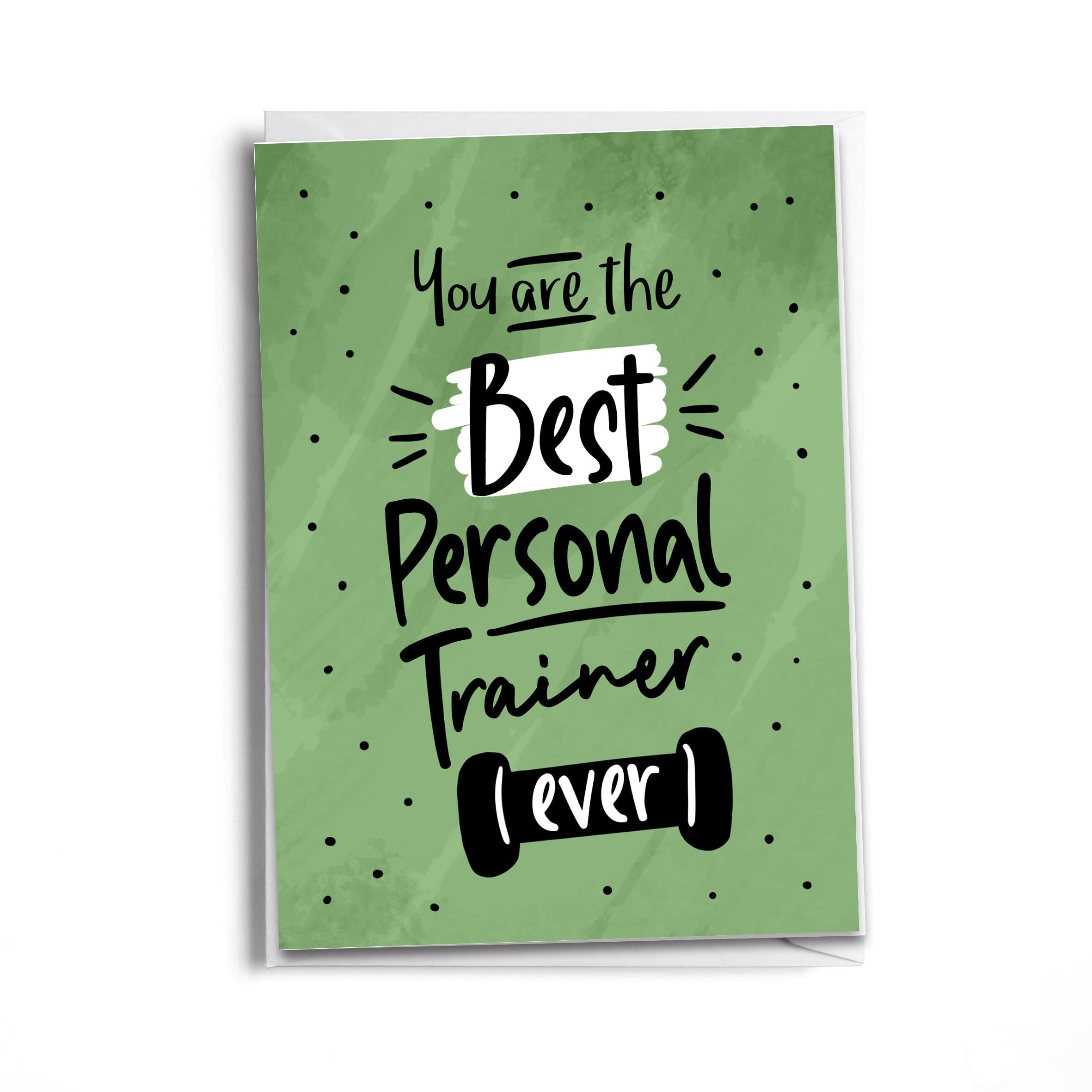 Sole Inspired Personal Trainer Thank you Card | Fitness Card