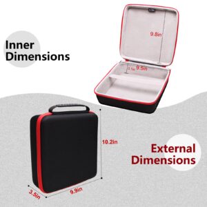 LTGEM Hard Carrying Case for Milwaukee 2967-20/2962-20/2767-20/2663-20/2960-20 M18 FUEL High Torque 1/2" Impact Wrench(Inside: 8.9"x9.2"x3")