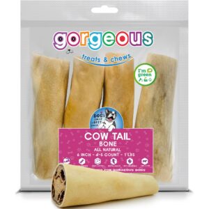 premium cow tail dog chews from grass-fed beef: high-protein, all-natural, nutrient-rich treats for dogs - long lasting satisfaction with dental health benefits - perfect for training and rewarding