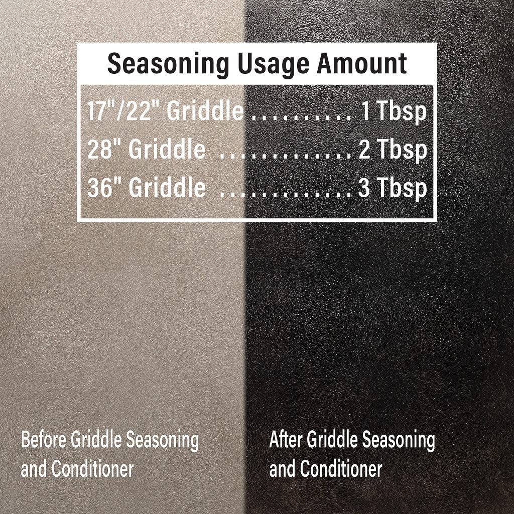 Cast Iron Seasoning Oil, Blackstone Seasoning and Conditioner Griddle Accessories with Wholesalehome Cleaning Cloth