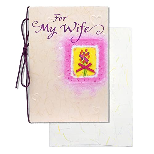 Blue Mountain Arts Wife Card—Anniversary Card, Mother’s Day Card, Wife Birthday Card, Just Because Card, Thank You Card (For My Wife)