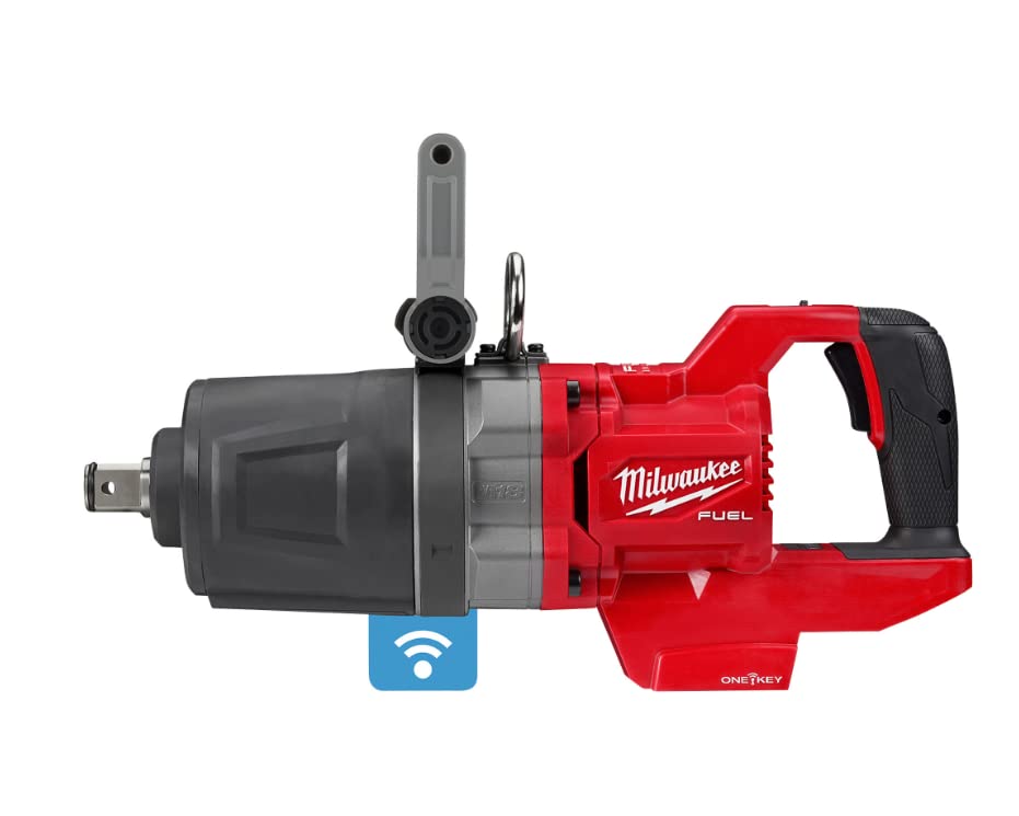 Milwaukeey Milwaukee M18 FUEL Cordless D-Handle High Torque Impact Wrench with — Tool Only, 1in. Drive, 2000 Ft./Lbs. Torque