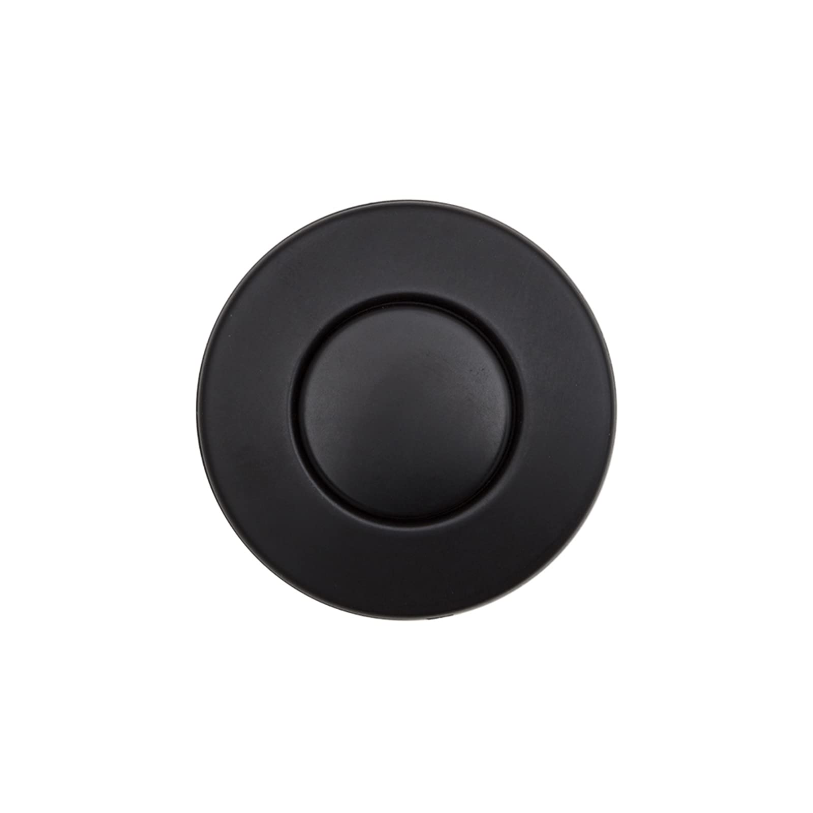 Strictly Sinks Garbage Disposal Air Switch – Sink Top Garbage Disposal Button for Kitchen Sink, Black Air Switch for Garbage Disposal (1-3/4 x 1-3/4 x 1 Inch)