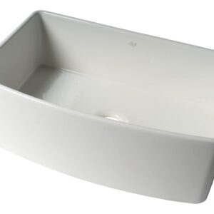 ALFI brand ABFC3020-W Kitchen Sink, White