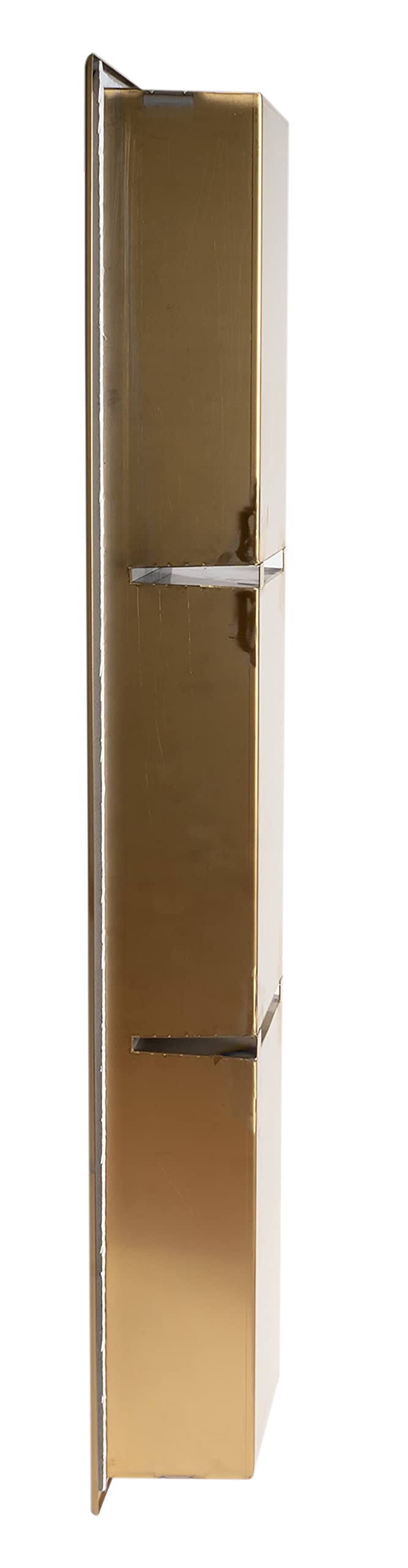 ALFI brand ABNP0836-BG Shower Niche, Brushed Gold 36 x 8 x 4