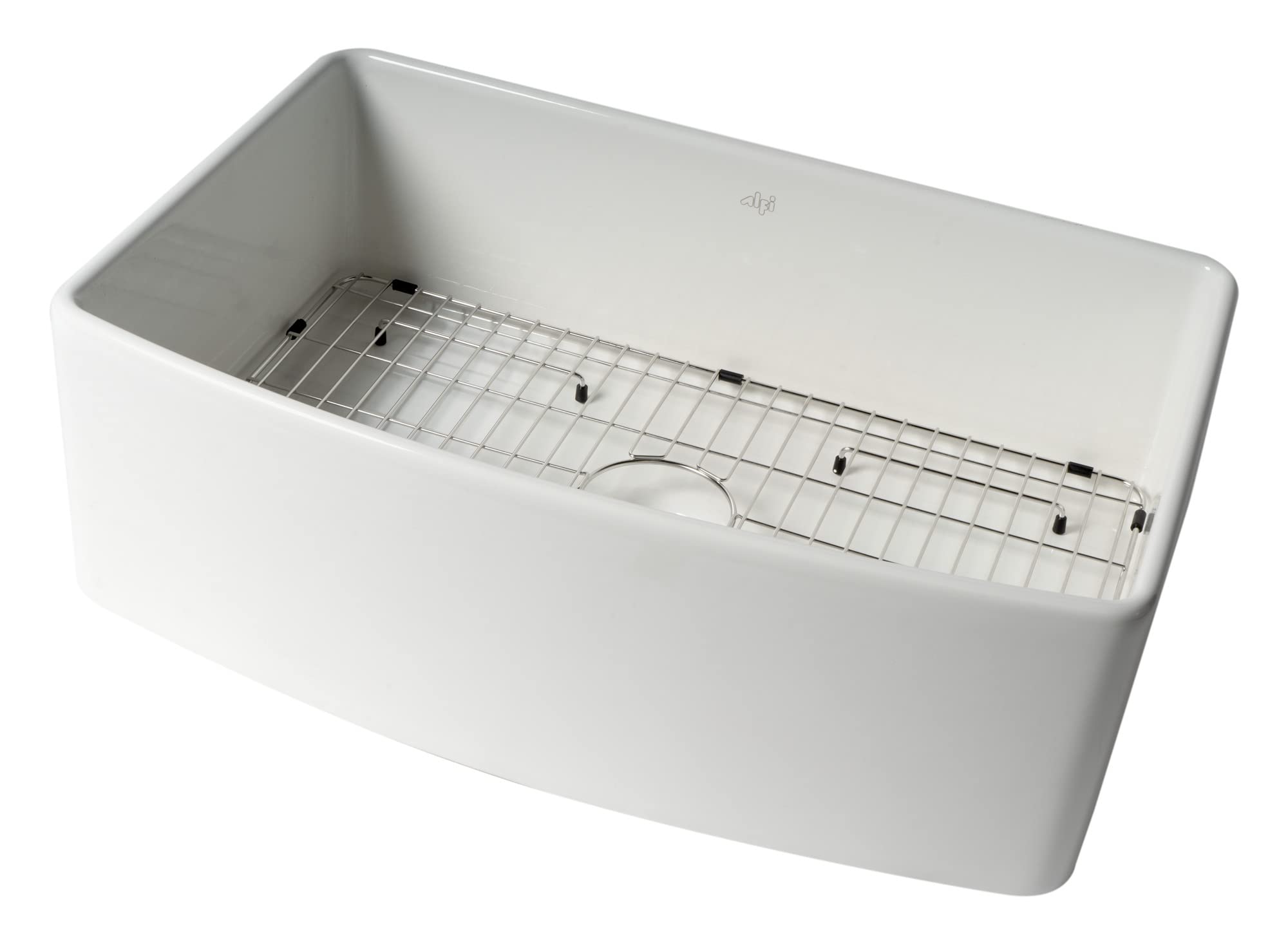 ALFI brand ABFC3020-W Kitchen Sink, White