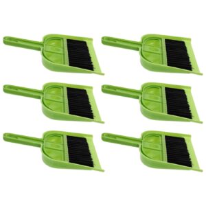 Healifty 12 Sets Dustpan Hand Broom and Shovel Small Broom Dustpan Set and Broom Dustpan Set and Brush Set