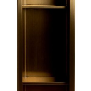 ALFI brand ABNP0836-BG Shower Niche, Brushed Gold 36 x 8 x 4