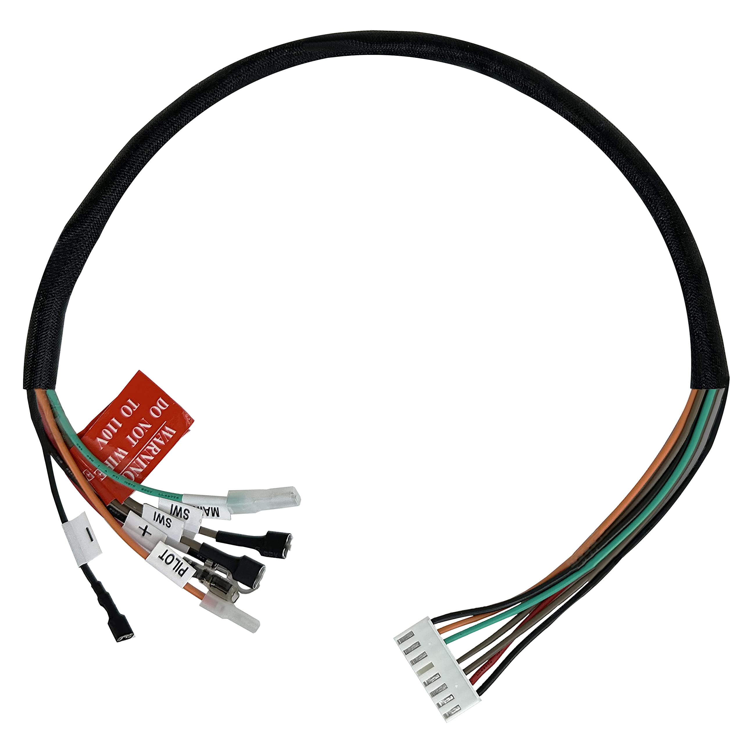 Durablow IPIH590 Wire Harness for Gas Fireplace Electronic IPI Pilot Ignition Control Modules Dexen 593-592, GM-6KA, HHT 350-M, 6K, IPI-6000 (IPIH590)