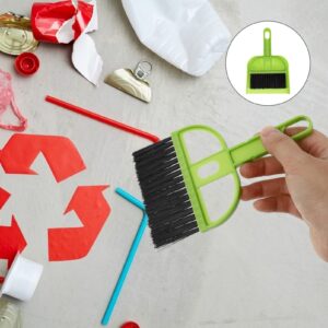 Healifty 12 Sets Dustpan Hand Broom and Shovel Small Broom Dustpan Set and Broom Dustpan Set and Brush Set