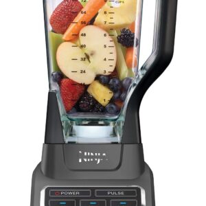 Professional 72 Oz Countertop Blender Compatible with BL610 with 1000-Watt Base and Total Crushing Technology for Smoothies, Ice and Frozen Fruit, Black, 9.5 in L x 7.5 in W x 17 in H