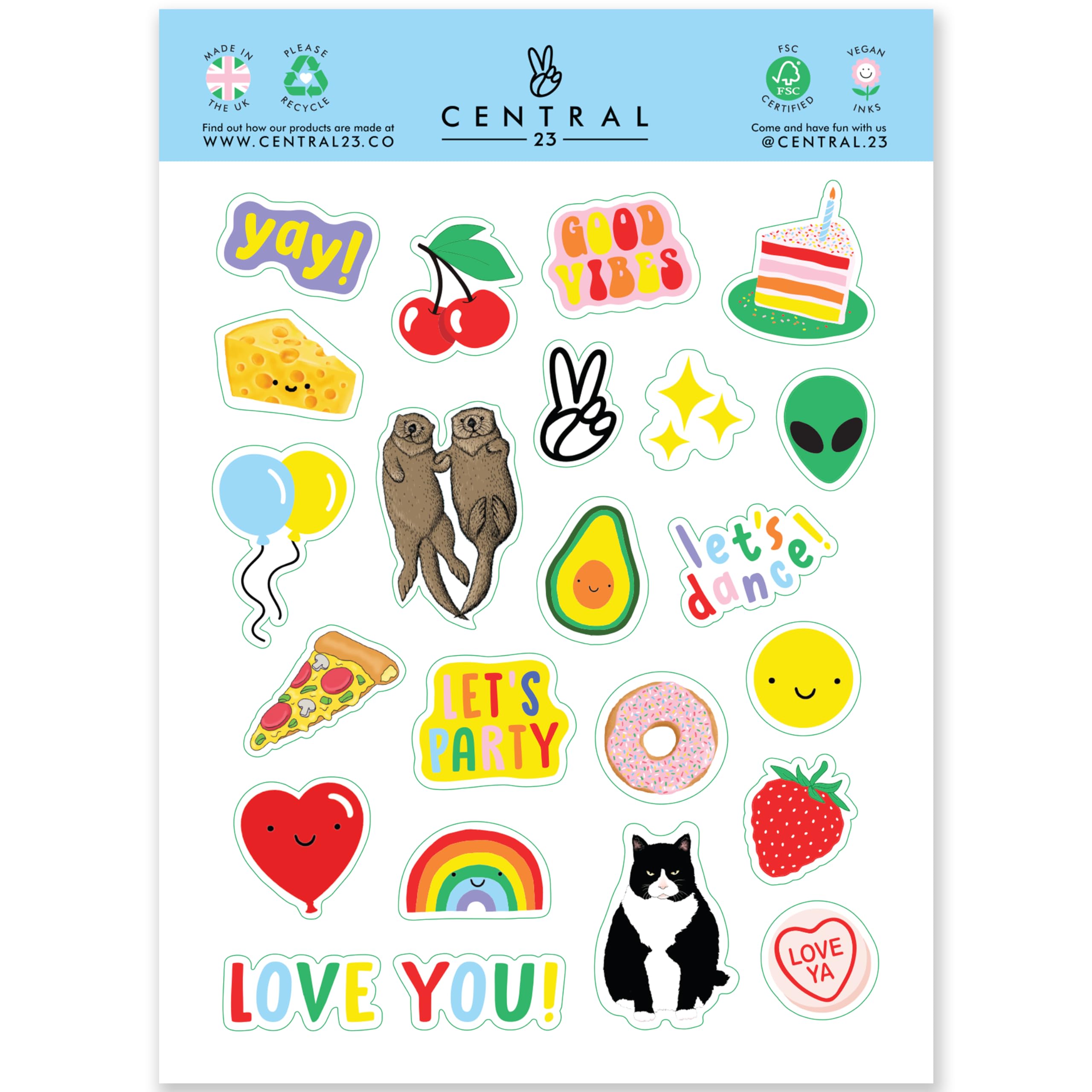 CENTRAL 23 Sweet Birthday Card for Her - 'To A Very Special Cousin' - Floral Greeting Card for Female - Flowers & Butterfly - Cousin Birthday Card - Comes with Stickers