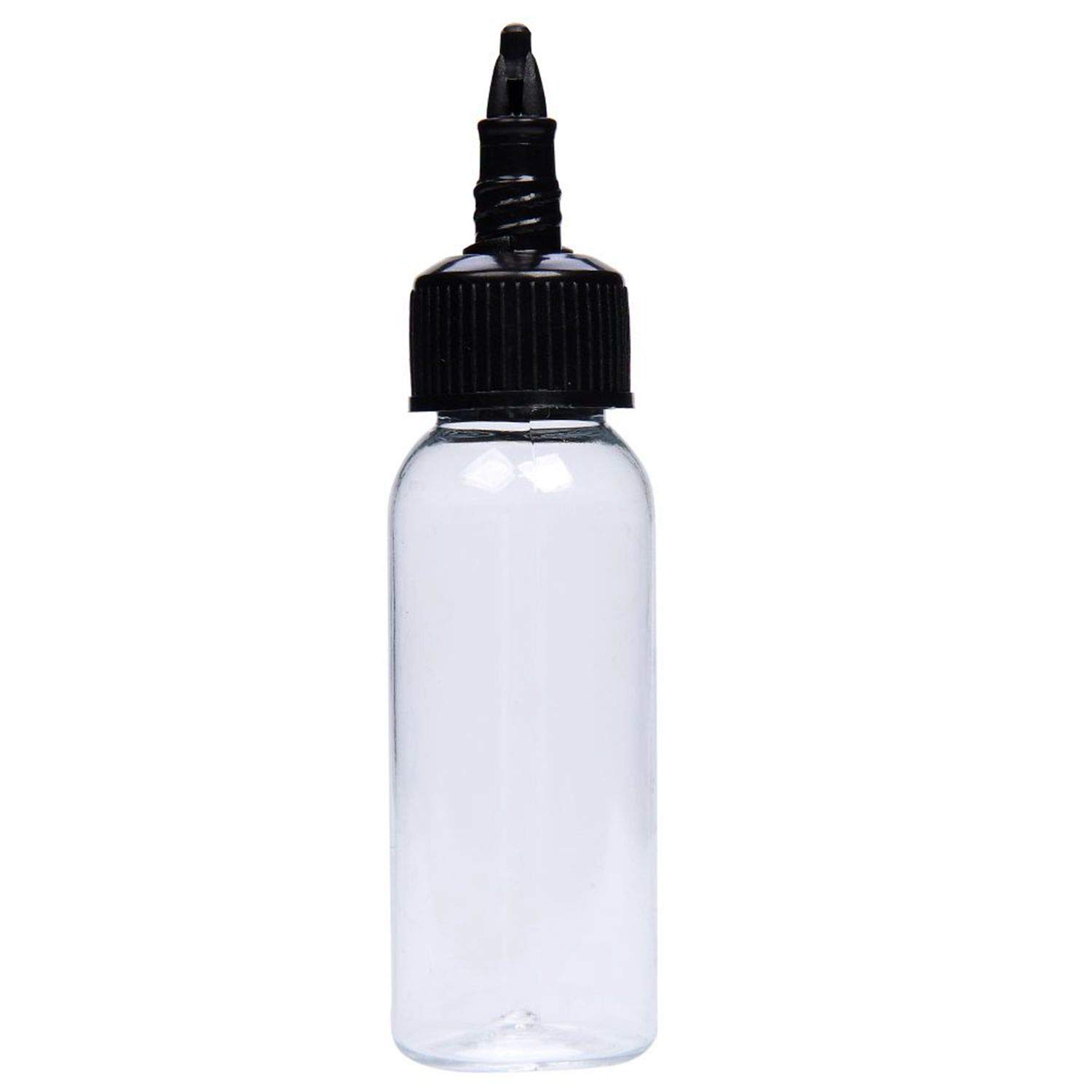 KingWei LDPE Plastic Extruded Liquid Bottle,Squeeze Bottle,Dropper,Dispensing Bottle,10 Pcs 1 oz Bottles,Laboratory wash Bottle,drip Bottle,Watercolor Pigment Bottle, Ink Discharge Bottle(