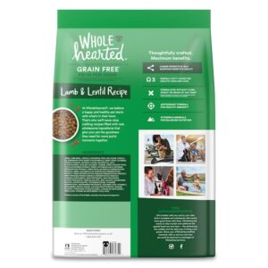 WholeHearted Grain Free All Life Stages Lamb and Lentil Formula Dry Dog Food 40 lbs.