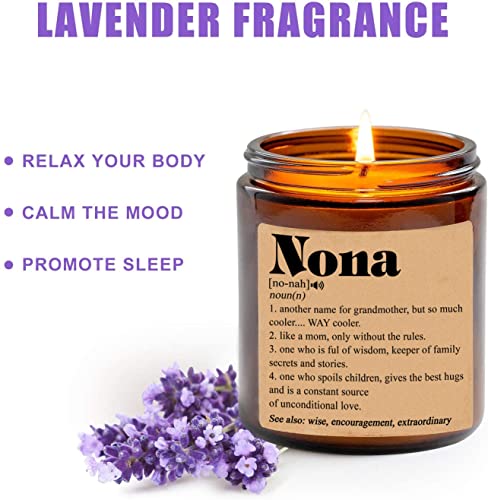 Nona Definition Candle - Nona Gift - Nona Candle - Best Nona Ever Candle