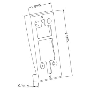 Vinyl Siding Mount Compatible with Ring Video Doorbell Pro, [Only for Pro Version] (4" Standard Vinyl Siding Only,Not for Dutchlap Siding)