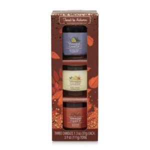 Toast to Autumn 3 Pack Fall Mini Jar Candles