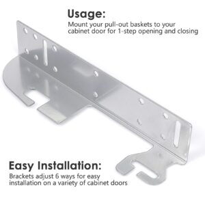 Door Mount Kit 5WB-DMKIT For Rev-A-Shelf 5WB1 5WB2 5CW2 Series