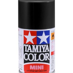 TAMIYA Spray Lacquer TS-6 Matt Black TAM85006 Lacquer Primers & Paints