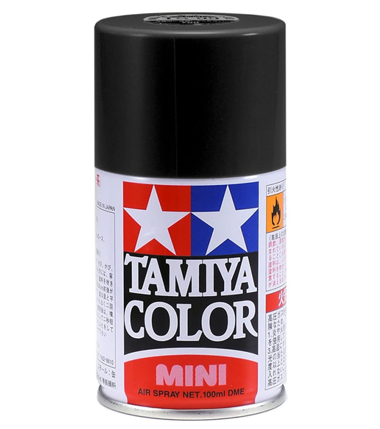 TAMIYA Spray Lacquer TS-6 Matt Black TAM85006 Lacquer Primers & Paints