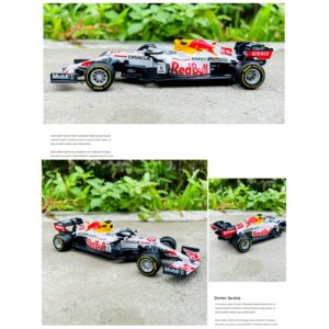 HTLNUZD Bburag 1:43 2021 Racing RB16B #33 Formula F1Max Verstappen 2nd Turkish1/43 Diecast Alloy Collectible Toy Car Model