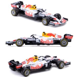 HTLNUZD Bburag 1:43 2021 Racing RB16B #33 Formula F1Max Verstappen 2nd Turkish1/43 Diecast Alloy Collectible Toy Car Model