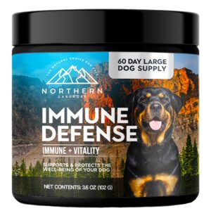 Northern Cascades Dog Immunity Supplement Supporting Superfood Mushroom to Strengthen K9 Immune System and Increase Vitality