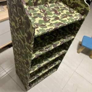 Self-Adhesive Vinyl Green Camouflage Contact Paper Peel and Stick Camouflage Wallpaper for Walls Cabinets Furniture Door Classroom Arts Crafts Removable 17.7x117 Inches