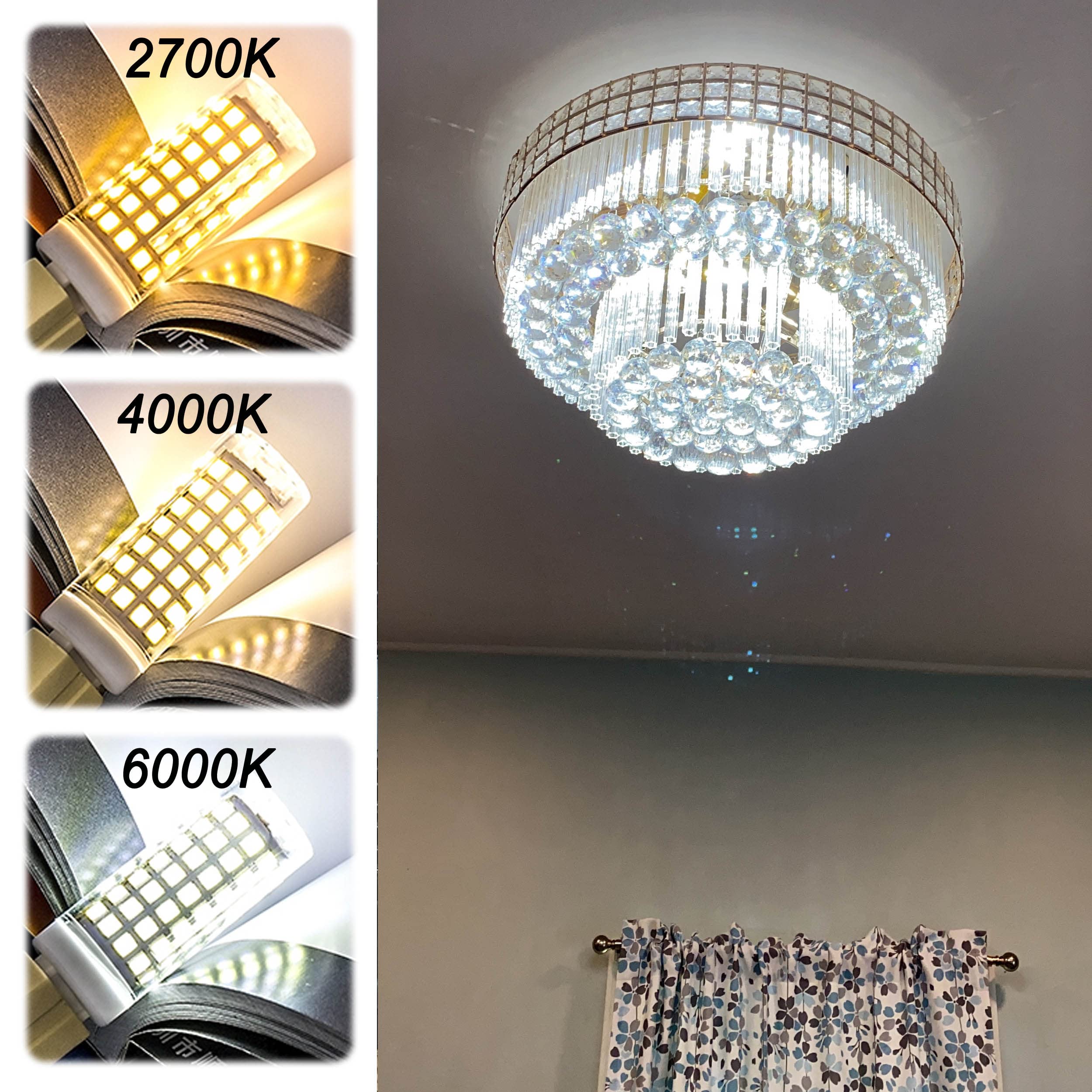 ALIDE E14 LED Bulbs 4W Equal 40 Watt Candelabra Bulbs,120V to 220V, 6000K Daylight Bright White T6 C7 E14 European Base Edison Bulb for Chandeliers,Turkish Persian Lamp Pendant,Non-dimmable,10 Pack