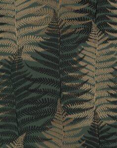 jiffdiff botanical fern wallpaper peel and stick leaf wallpaper green grunge ferns removable wallpaper botanical greenery wallpaper self adhesive 17.73" x 393.7" covering 47.36 sq.ft