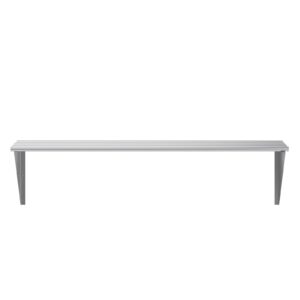 AmGood 60" Long X 18" Deep Stainless Steel Tubular Wall Shelf | NSF Certified | Appliance & Equipment Metal Shelving | Kitchen, Restaurant, Garage, Laundry, Utility Room