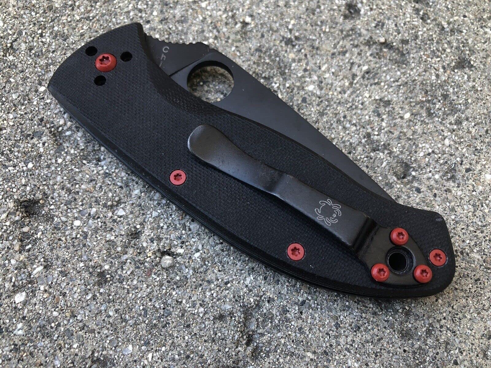 Stainless Steel Screws for Spyderco Ambitious Persistence Tenacious Resilience Pocket Knife