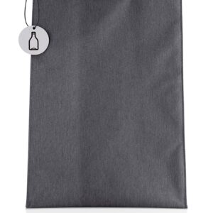 Eva Solo | Waste Separation Bag 7.4 Gallon (28 litres) | Beechwood Handles with Magnet Closure | Robust Stable Waste Separation Bag | Dark Grey