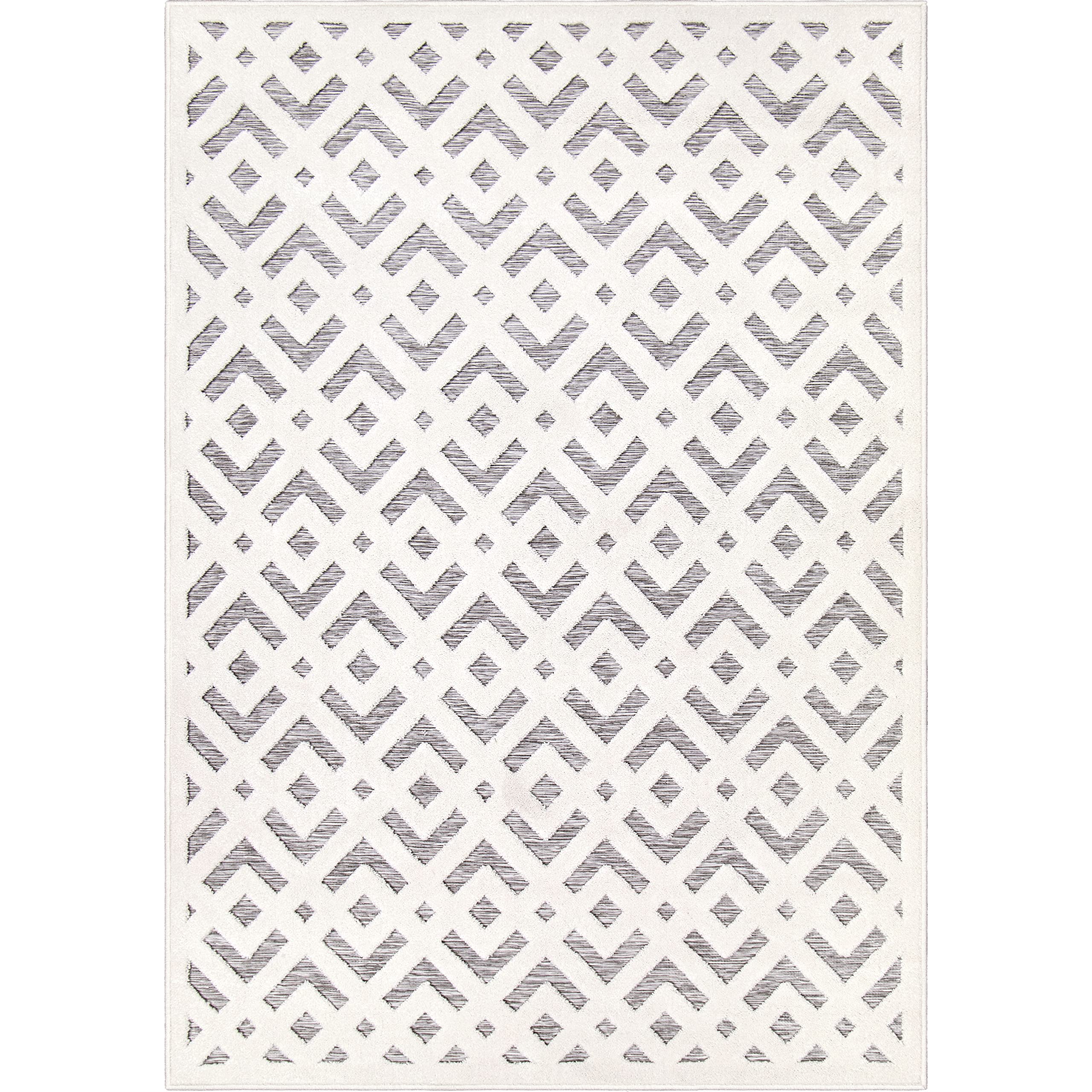 Simply Southern Cottage Covington Area Rug, 8' x 10', Grey