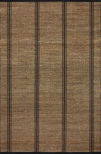 Loloi Angela Rose Colton Collection CON-01 Natural/Black 7'-6'' x 9'-6'', .38" Pile Height, Area Rug