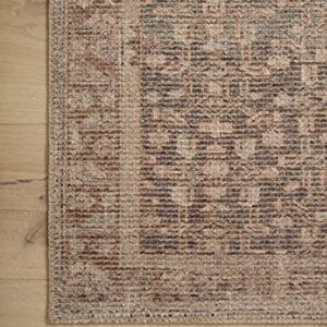 Loloi Angela Rose Aubrey Collection AUB-04 Sage/Bark 5'-0" x 7'-0", .19" Pile Height, Area Rug