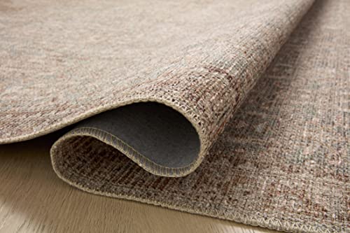 Loloi Angela Rose Aubrey Collection AUB-04 Sage/Bark 5'-0" x 7'-0", .19" Pile Height, Area Rug