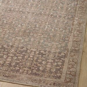 Loloi Angela Rose Aubrey Collection AUB-04 Sage/Bark 5'-0" x 7'-0", .19" Pile Height, Area Rug