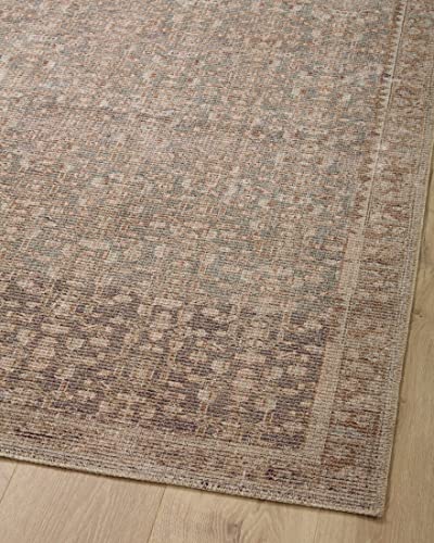 Loloi Angela Rose Aubrey Collection AUB-04 Sage/Bark 5'-0" x 7'-0", .19" Pile Height, Area Rug