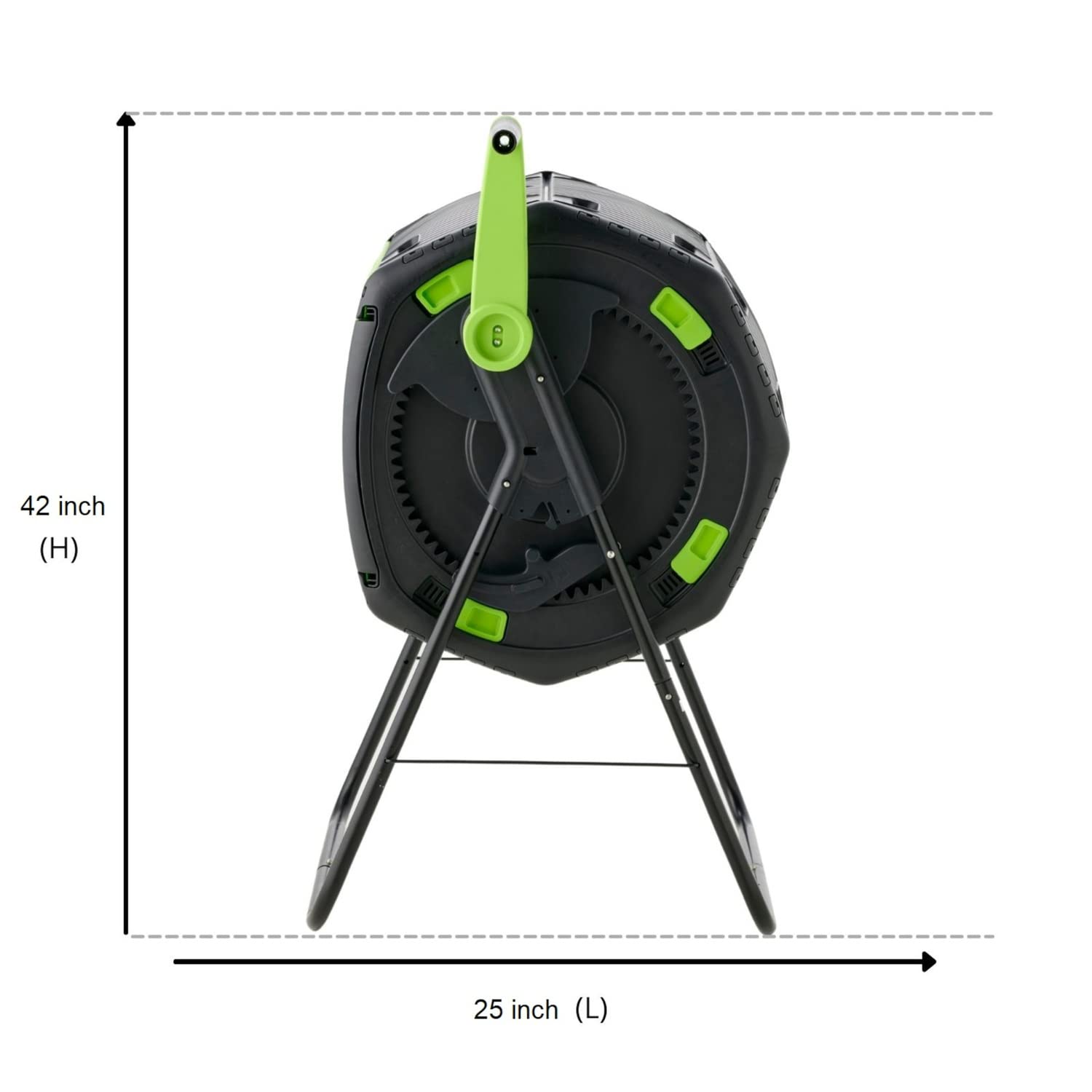 Maze RSI- 48 Gallon Geared Two Compartment Compost Tumbler