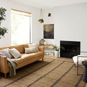 Loloi Angela Rose Colton Collection CON-01 Natural/Black 7'-6'' x 9'-6'', .38" Pile Height, Area Rug