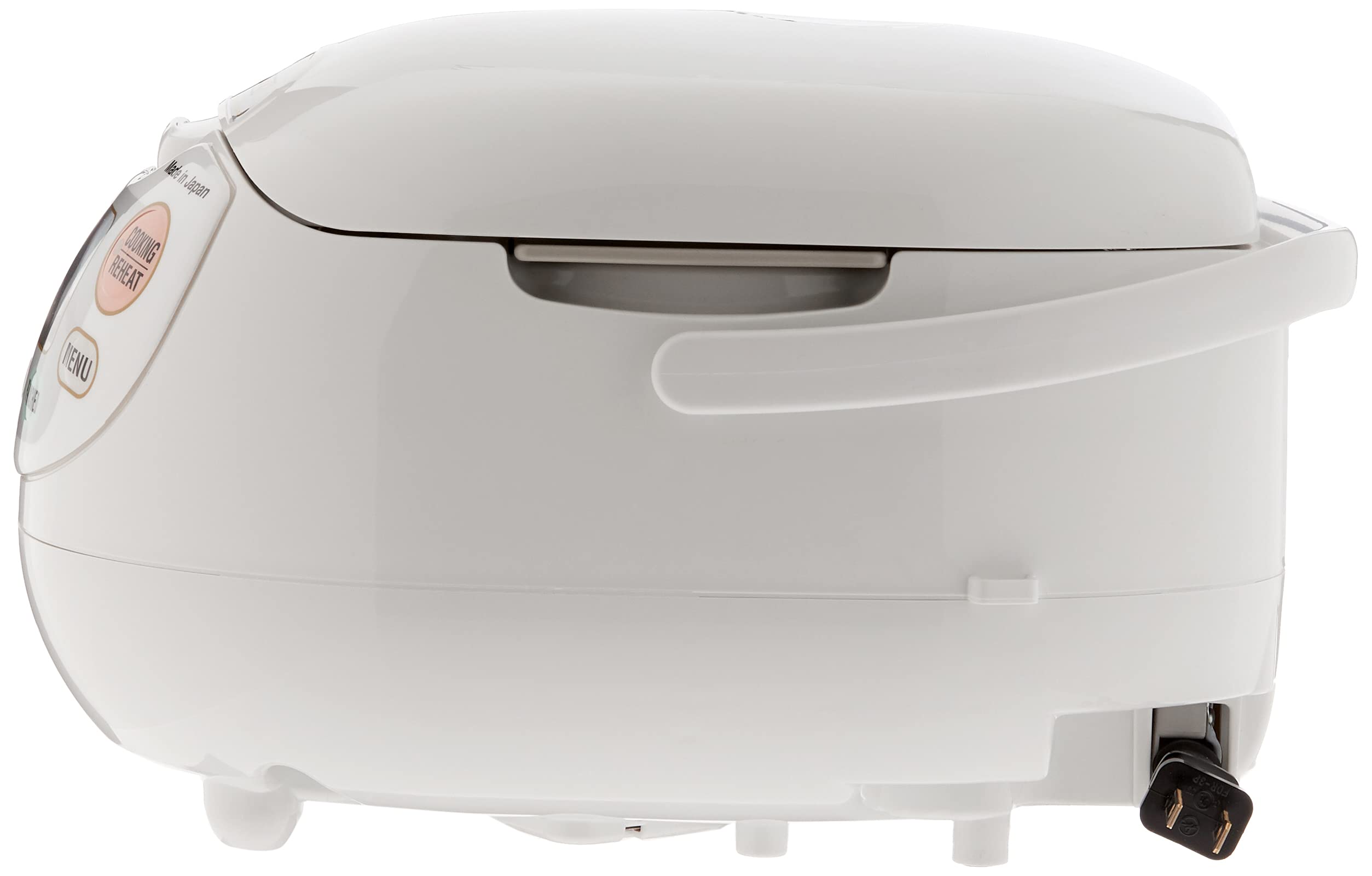 Zojirushi Micom Water Boiler and Warmer, 169 oz/5.0 L, White & NS-ZCC10 Neuro Fuzzy Rice Cooker, 5.5-Cup, White