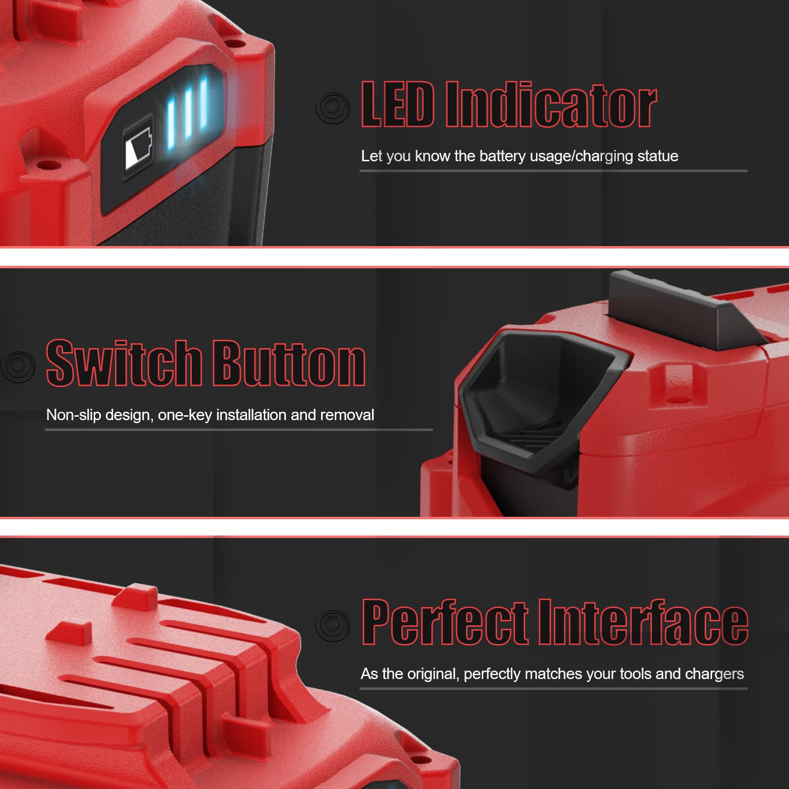 CMCB202 Upgarded 7.0Ah 20V Replacement for Craftsman V20 Battery for Craftsman 20V MAX Lithiumion Battery CMCB201 CMCB202-2 CMCB204 CMCB204-2 CMCB209 CMCB205 CMCS500 for Craftsman 20Volt Drill Battery