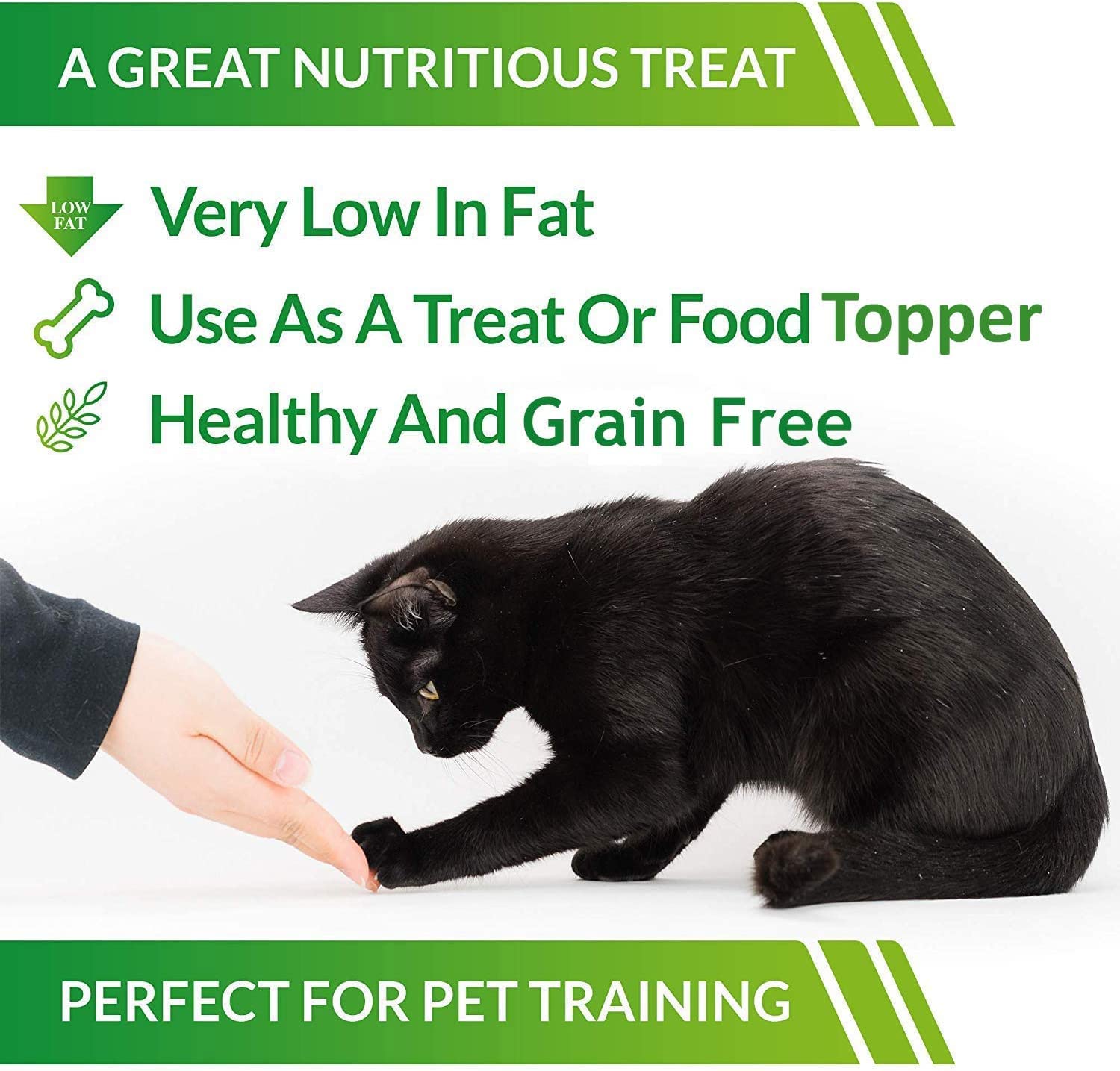 All Natural Freeze Dried Chicken/Chicken Littles Pet Treats for Dogs & Cats - No Fillers, Preservatives, or Additives - A No Grain Tasty Treat -1 Lb Big Bag - Made in USA